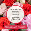 Bouquet du fleuriste Saint Valentin