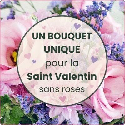 Fleurs selon arrivage en boutique