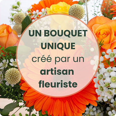 Bouquet de fleurs spécial anniversaire - Livraison en moins de 4 heures