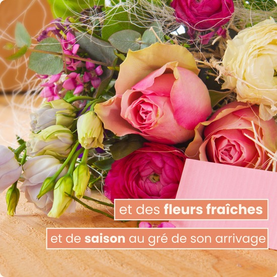 Bouquet de fleurs spécial anniversaire - Livraison en 4 heures
