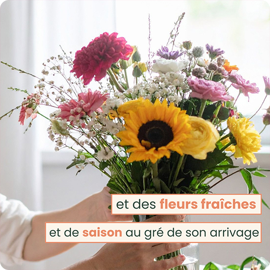 Bouquet du fleuriste spécial été
