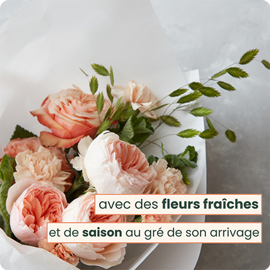 Bouquet Douce naissance - 123Fleurs - Livraison aujourd’hui