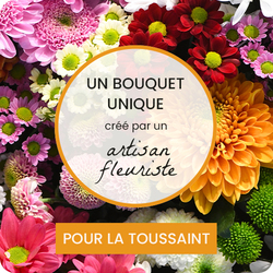 Bouquet du fleuriste pour la Toussaint