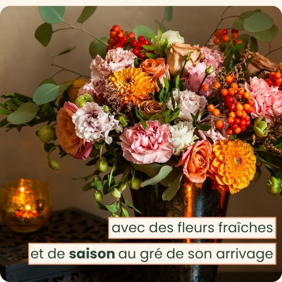 Bouquet du fleuriste pour la Toussaint