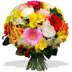 Faites livrer de superbes bouquets de fleurs ronds 7j/7 en 4 h