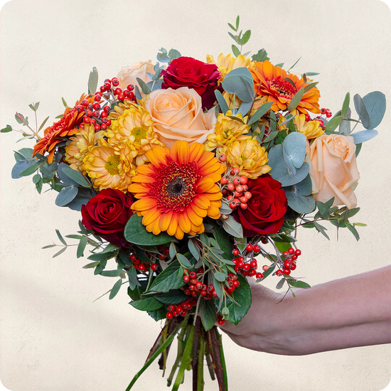 Le Bouquet Fauve est livré partout en France avec 123fleurs, même en quelques heures.