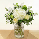 Bouquet Hortensia Velours – Élégance blanche et fraîcheur d’été