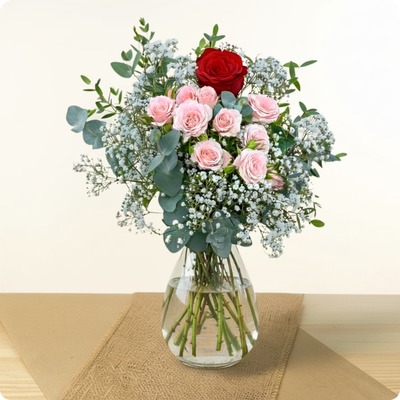 Déclarez votre amour avec élégance grâce au Bouquet Je t’aime de 123fleurs.