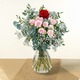 Bouquet de roses rouges et roses Je t’aime -123fleurs