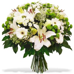 Fleurs Deuil DOM-TOM Bouquet Mémoria