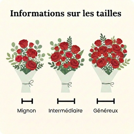 Bouquet Obsession – Roses rouges passion pour la Saint-Valentin – 123fleurs