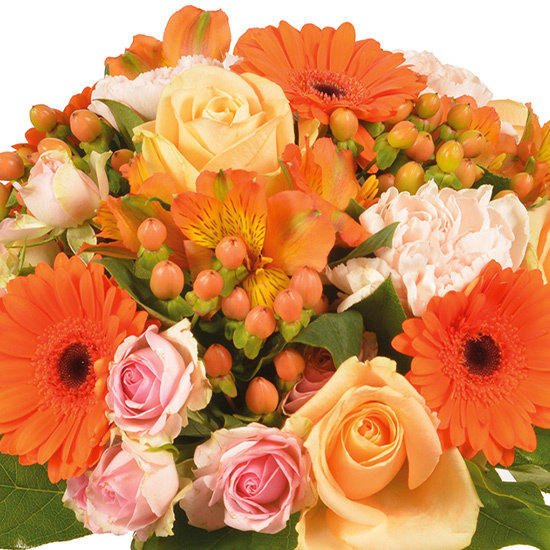 Bouquet orange Safari