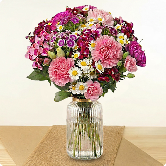 Bouquet Palette du Bonheur - 123Fleurs - Livraison aujourd’hui