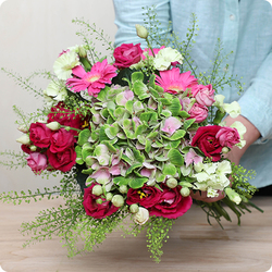 Bouquet Panache - Éclat floral et couleurs vives - Livraison express 123fleurs