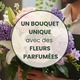 Bouquet parfumé réalisé par un artisan fleuriste - création unique 123fleurs