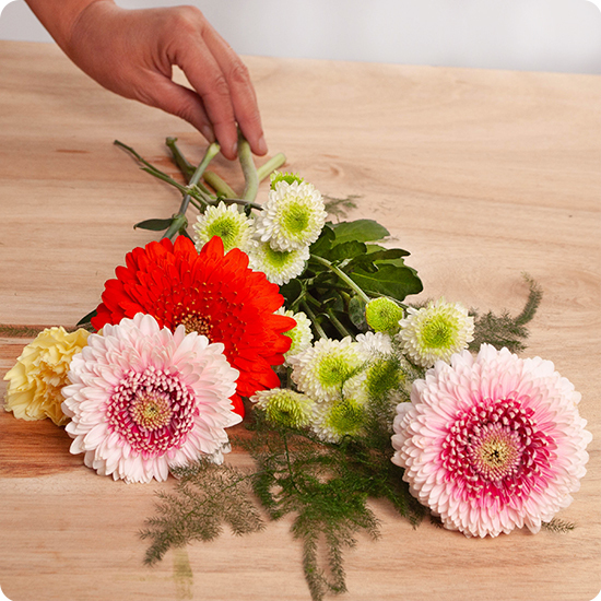 Bouquet Pom-Pom - Livraison de fleurs