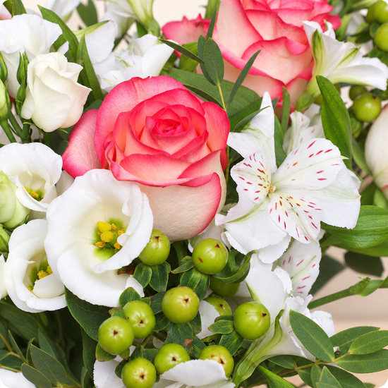 Bouquet Promesse - Livraison aujourd’hui avec 123fleurs