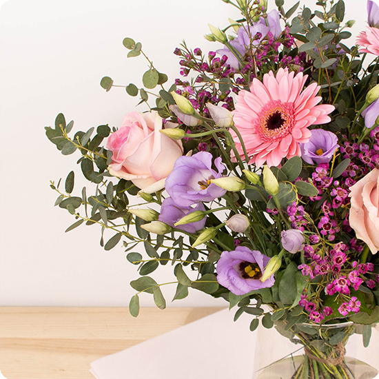 Bouquet Purple teintes violettes