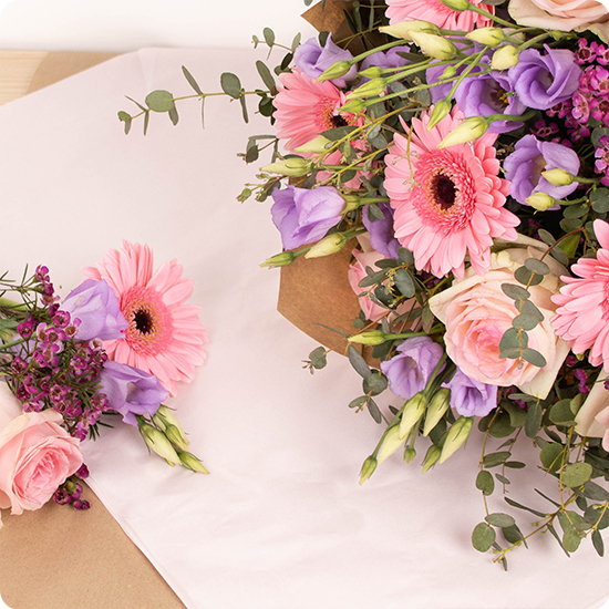Bouquet Purple teintes violettes