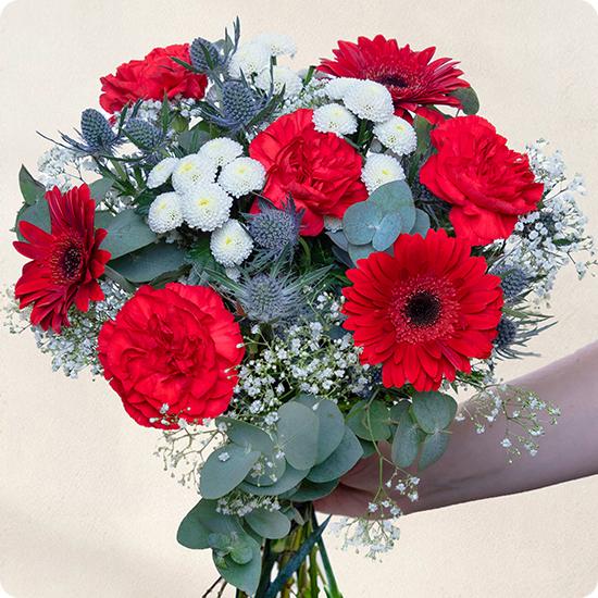 Bouquet Réveillon - Livraison aujourd'hui par un fleuriste 123fleurs