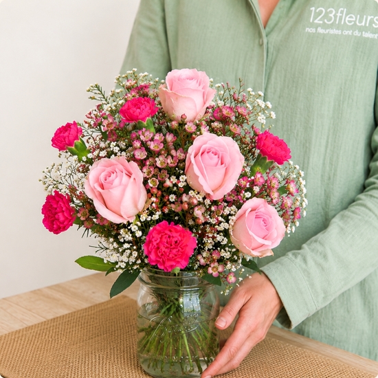 Livraison de fleurs par un artisan fleursite
