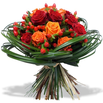 Offrez un Bouquet Roses Ardentes