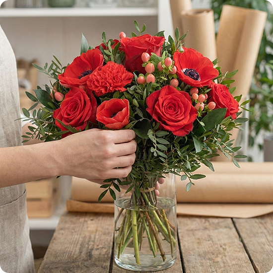 Bouquet Rubis