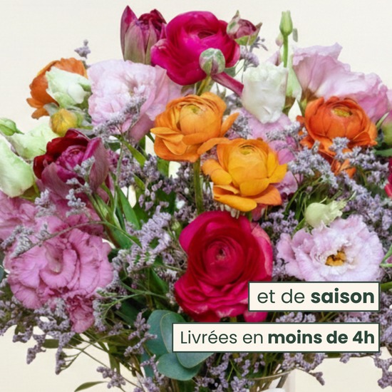 Un bouquet créé sur mesure pour faire plaisir à coup sûrf