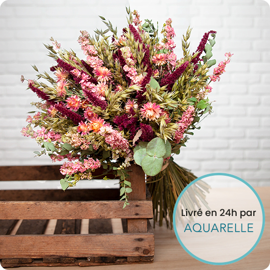 Bouquet séchée romantique