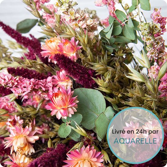 Bouquet séchée romantique