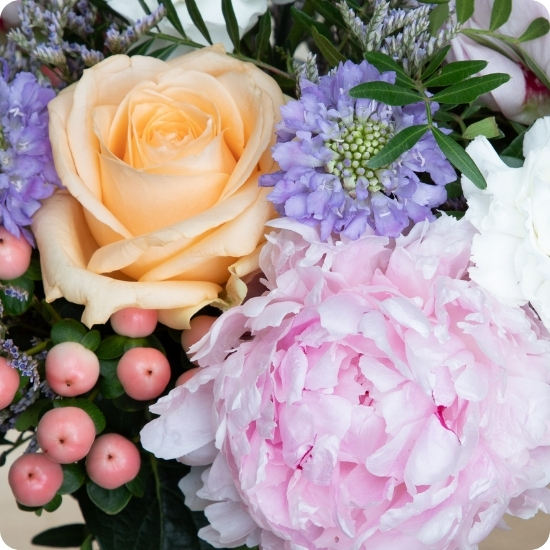 Bouquet Soleil de Pivoine - Livraison rapide par artisan fleuriste