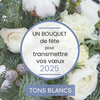 Bouquet Souhait des vœux 2025