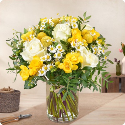 Bouquet Sunshine- Un éclat de lumière et de fraîcheur