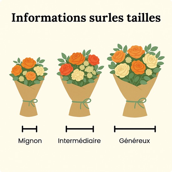 Bouquet de deuil aux tons chauds, composition sur-mesure par un artisan fleuriste