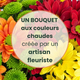 Bouquet Tons Chauds – Bouquet de deuil chaleureux