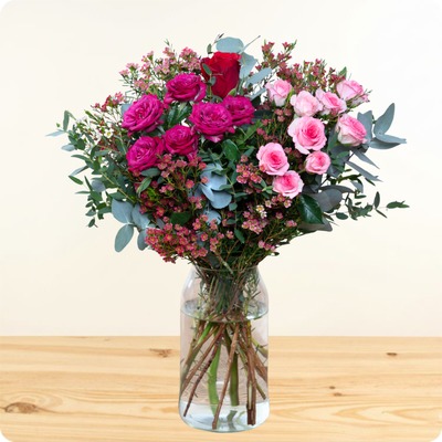 Bouquet Unique Amour - 123fleurs - Livraison aujourd'hu