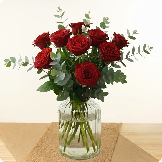 Livraison d'amour par un artisan fleuriste