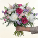 Bouquet Vénus Pivoine romantique aux pivoines blanches et fleurs pastel - 123fleurs