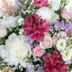 Bouquet Vénus Pivoine romantique aux pivoines blanches et fleurs pastel - 123fleurs