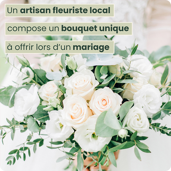 Bouquet Vive les Mariés – Offrez un bouquet élégant et tendre à l’occasion d’un mariage