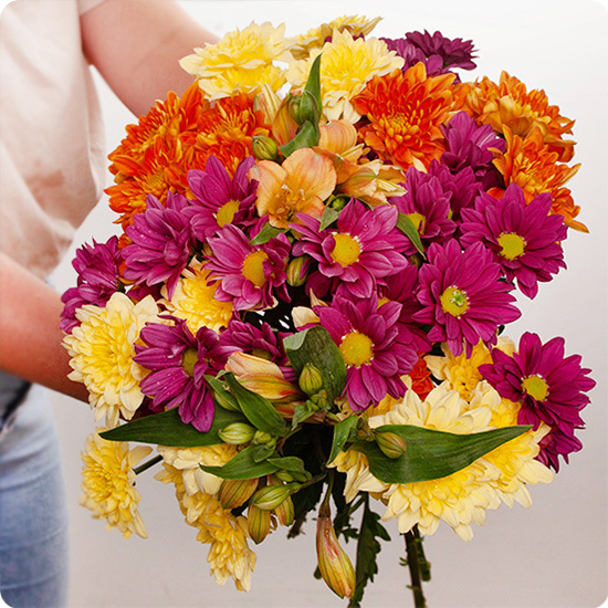 Bouquet Yuma avec du chrysanthème
