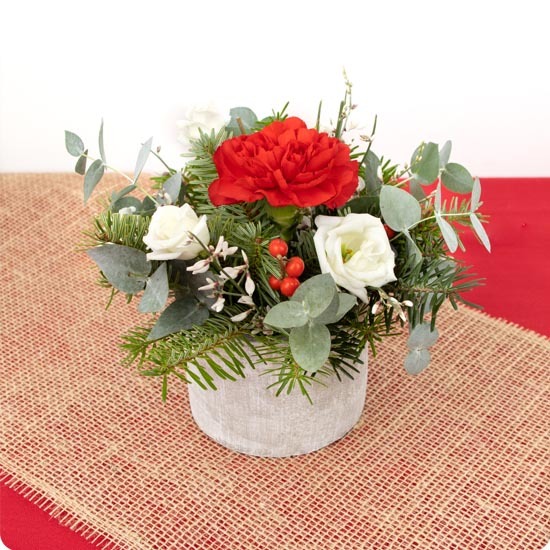 Centres de table rouge