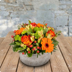 Composition Deuil Tendres Pensées 