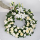 Couronne de fleurs Pour toujours - Livraison en 4h