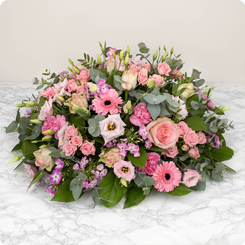 Coussin de fleurs Iris