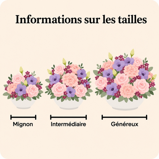 Douceur Éternelle – Composition deuil tons roses et mauves