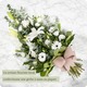 Gerbe de fleurs de deuil - Livraison 123fleurs