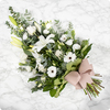 Memory - Gerbe florale blanche livrée rapidement avec 123fleurs