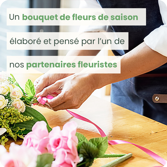 Bouquet Inspiration du fleuriste spécial fête des Mères