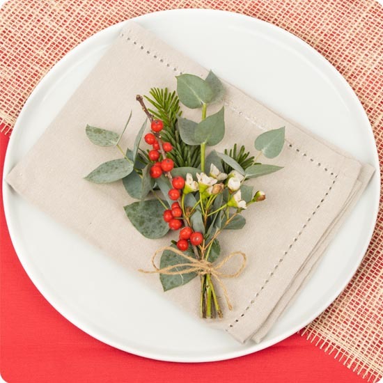 Mini bouquets d'invités